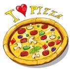 Yes, that's right! I love pizza!